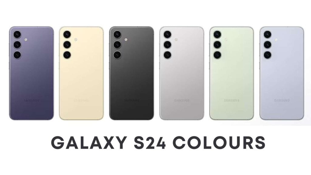 galaxy s24 colours